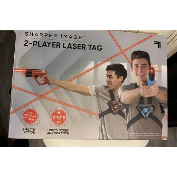 Laser X Ultra Double Blasters Laser Tag Game 2 Players Blue & Red OS - Picture 3 of 8